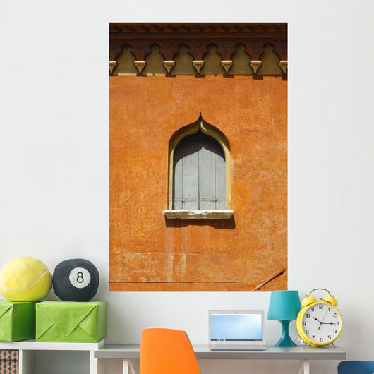 Window of Castle Wall Mural