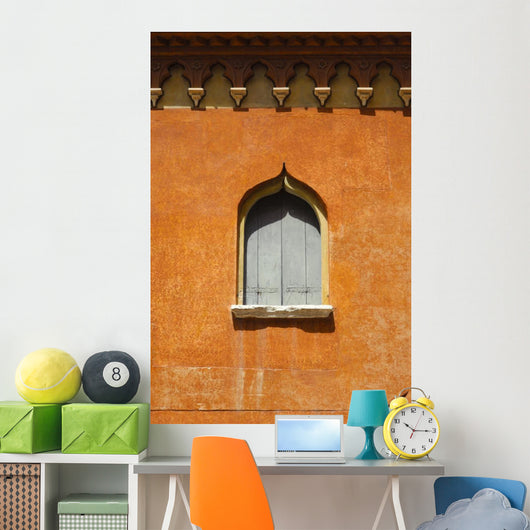 Window of Castle Wall Mural