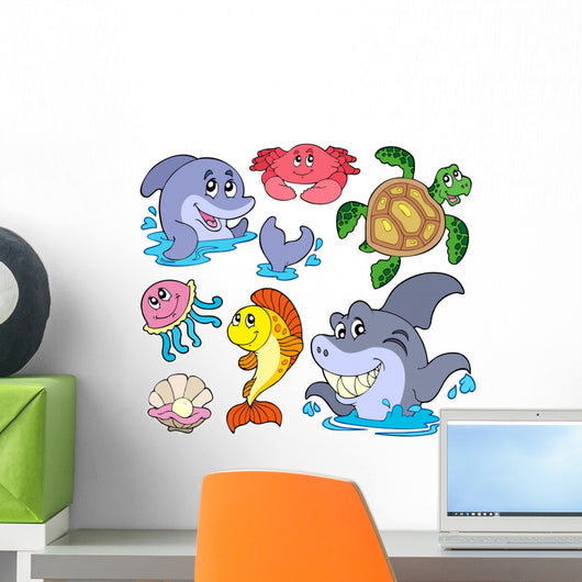 Set Marine Animals