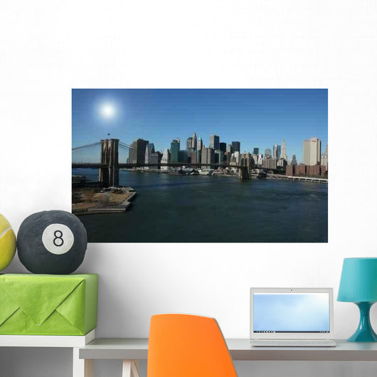Sunlight over Manhattan Wall Decal