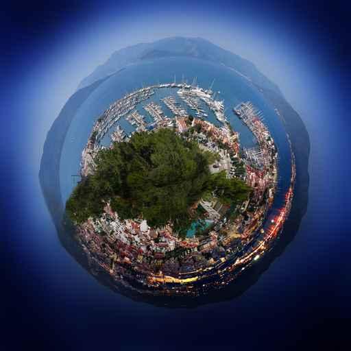 Small World City Marmaris Wall Decal