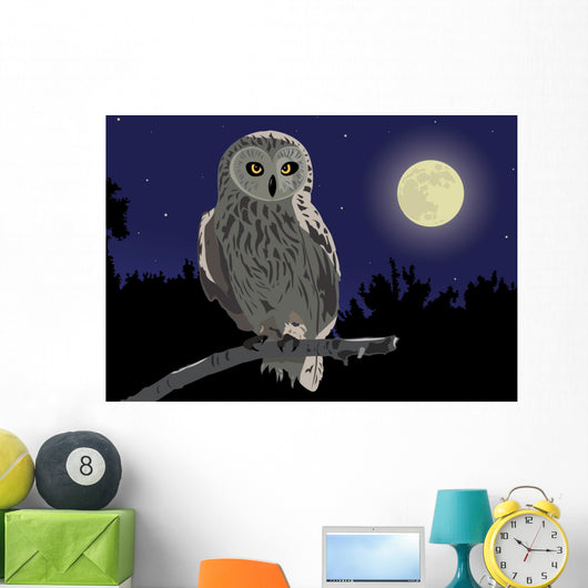 owl Wall Mural