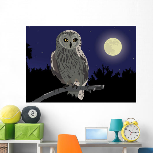 owl Wall Mural