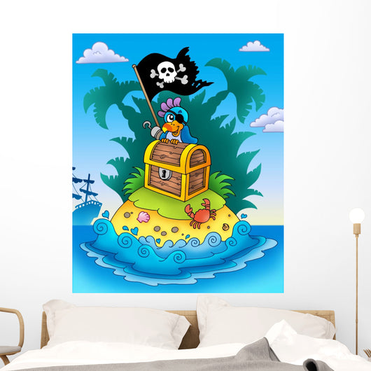 Small Island with Chest