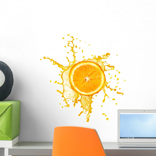 Orange Juice Wall Decal