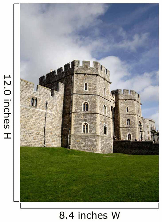 English Castle Wall Mural
