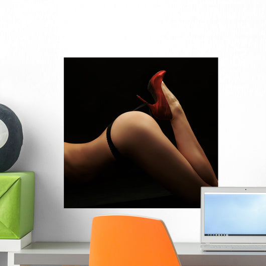 Fine art photo of a woman's butt Wall Mural