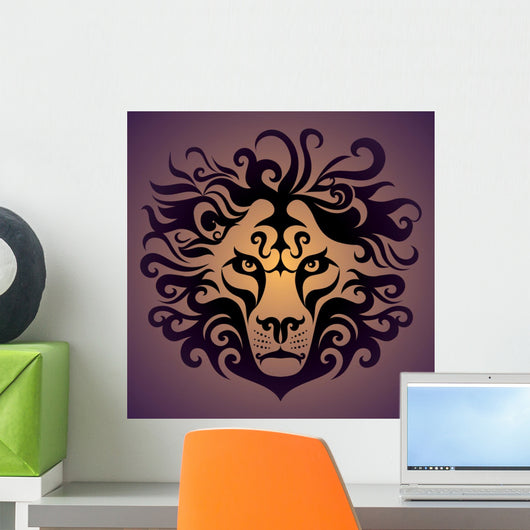 lion head Wall Mural