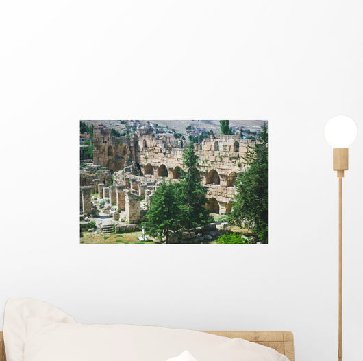 Ruins of Baalbek Wall Mural