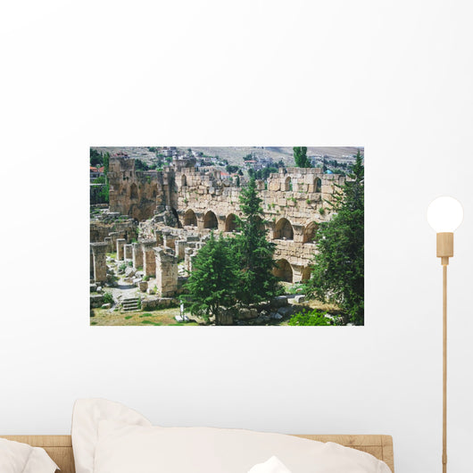 Ruins of Baalbek Wall Mural