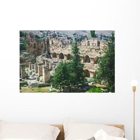 Ruins of Baalbek Wall Mural