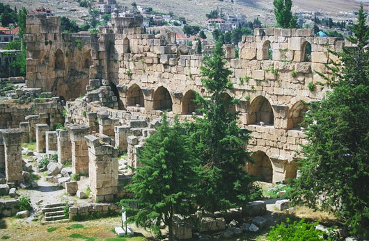 Ruins of Baalbek Wall Mural