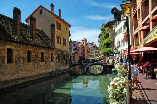 Annecy Canal Wall Decal