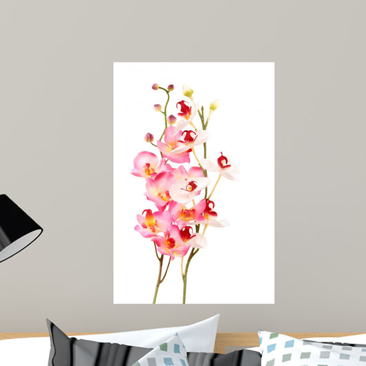 Pink Orchid Wall Decal