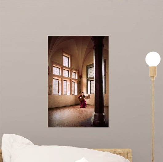 Woman Playing Guitar Malbork