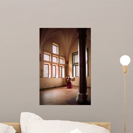 Woman Playing Guitar Malbork