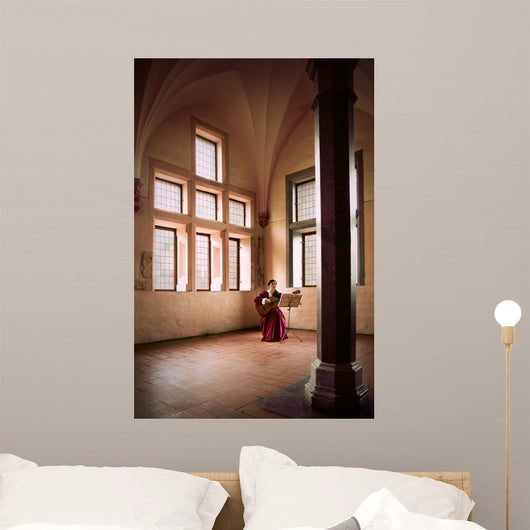 Woman Playing Guitar Malbork