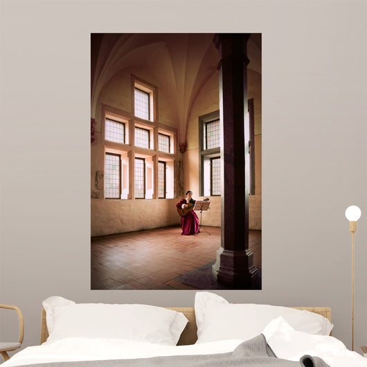 Woman Playing Guitar Malbork