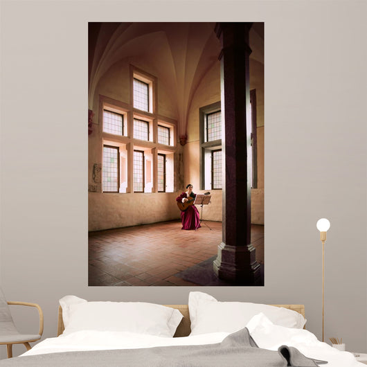 Woman Playing Guitar Malbork