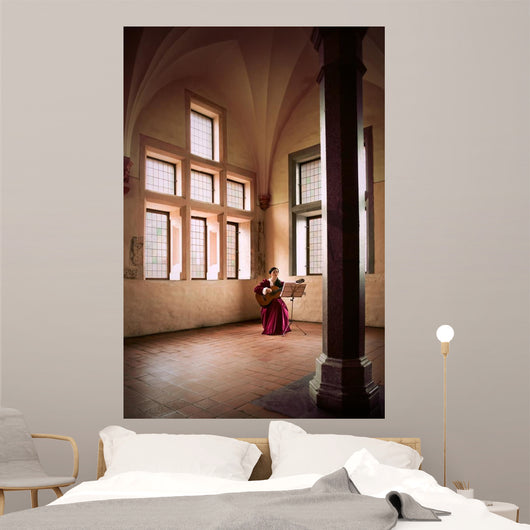 Woman Playing Guitar Malbork