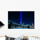 Brooklyn Brigde and the Towers of Lights Wall Mural