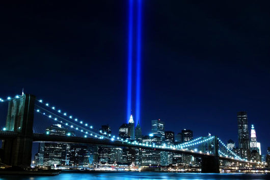 Brooklyn Brigde and the Towers of Lights Wall Mural