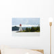 Bras D'Or lake lighthouse near Baddeck, Cape Breton, Nova Scotia Wall Mural