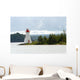 Bras D'Or lake lighthouse near Baddeck, Cape Breton, Nova Scotia Wall Mural