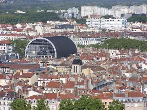 Toits La Ville Lyon Wall Decal
