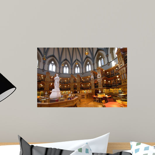 Canadian Parliament Library Interoir