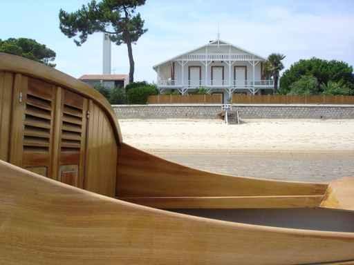 Plage Et Pinasse Wall Decal