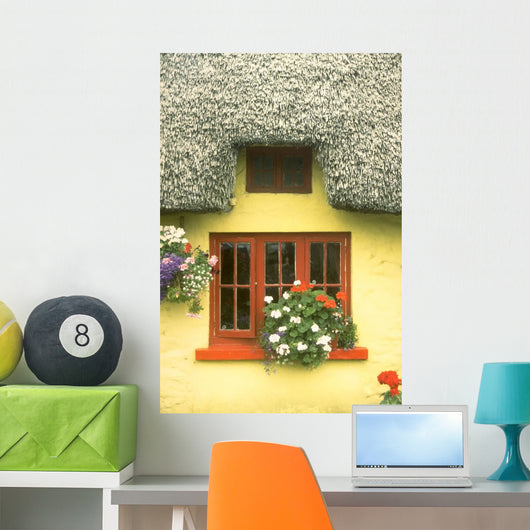 Irish Cottage Wall Mural
