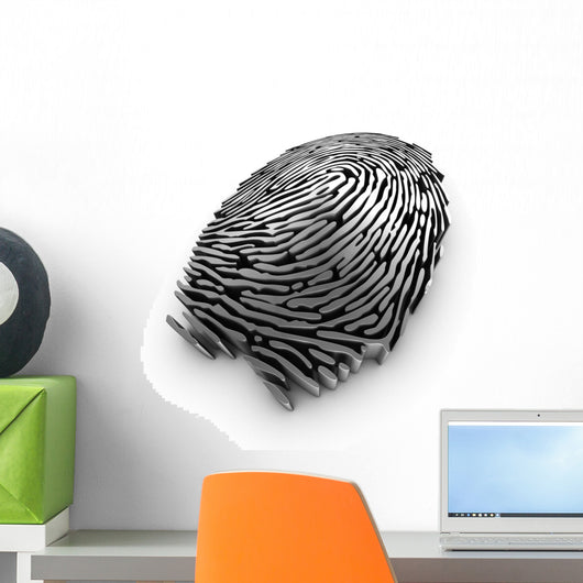 3D Fingerprint Representation for Wall Decal