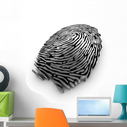 3D Fingerprint Representation for Wall Decal
