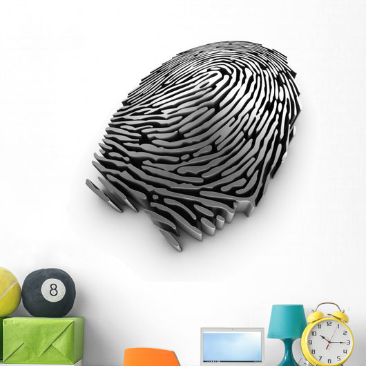 3D Fingerprint Representation for Wall Decal