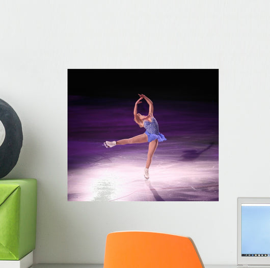 Figure Skater Wall Mural