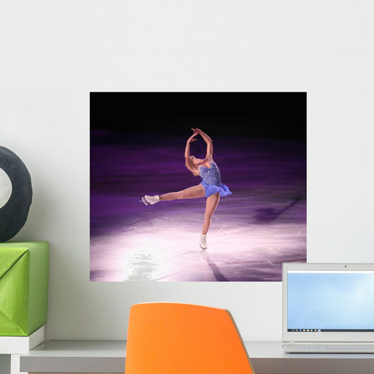 Figure Skater Wall Mural