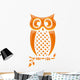 Hiboux Orange Reflets