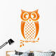 Hiboux Orange Reflets