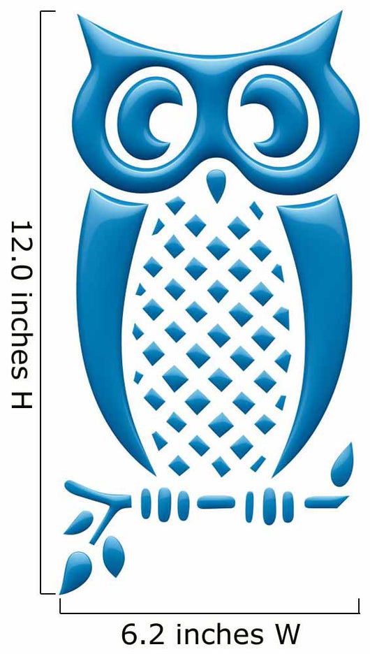 Hiboux Bleu Reflets