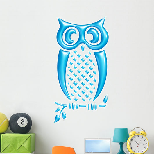 Hiboux Bleu Flashy