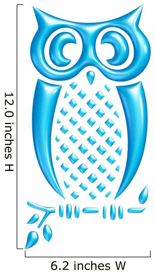 Hiboux Bleu Flashy