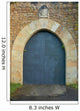 castle door Wall Mural