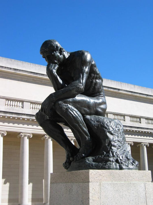 The Thinker from Rodin Wall Mural