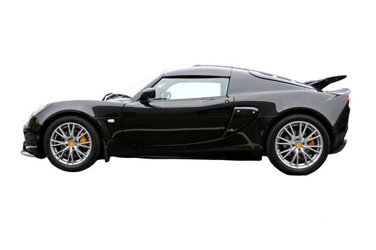 black sportscar Wall Decal