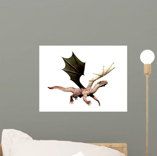 Dragon Flying Out Wall Decal