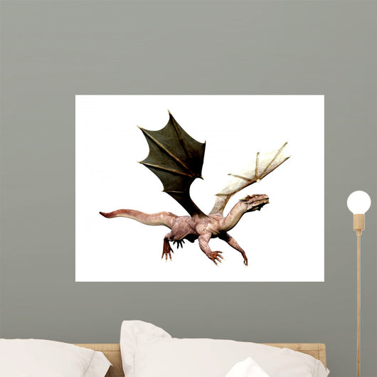 Dragon Flying Out Wall Decal