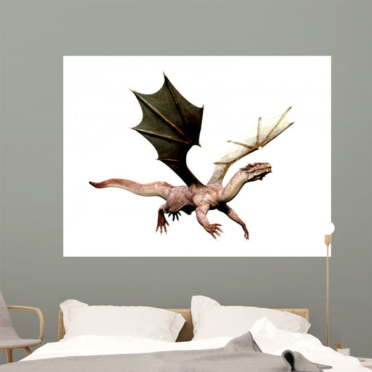 Dragon Flying Out Wall Decal