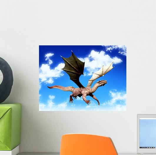 Dragon Flying Out Wall Mural