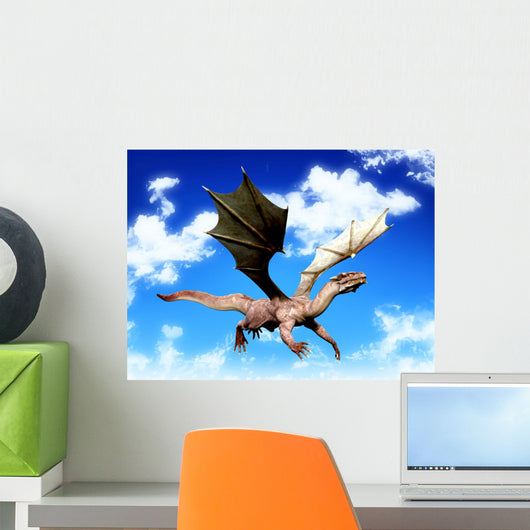 Dragon Flying Out Wall Mural